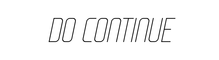 WOX~Modelist Thin Italic Demo  Free Fonts Download