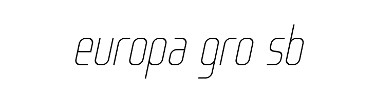 WOX~Modelist Thin Italic Demo  Free Fonts Download
