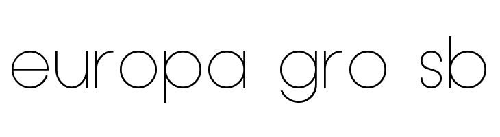 Typo Grotesk Thin  Free Fonts Download