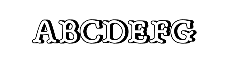 Bonebastic Outline  Free Fonts Download