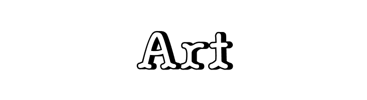 Bonebastic Outline  Free Fonts Download
