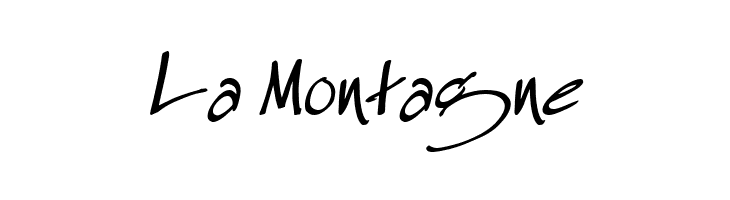 La%2BMontagne Especial Kay Font