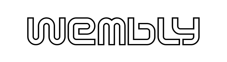 Sci Fied X Outline  Free Fonts Download