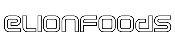 Sci Fied X Outline  Free Fonts Download