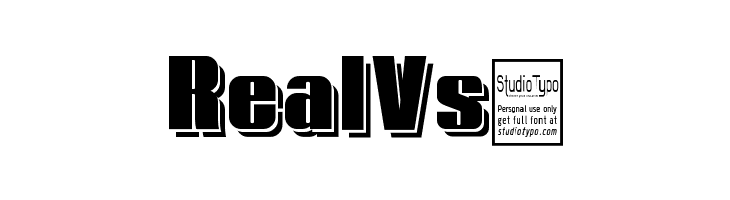 Typoline Demi Shadow  Free Fonts Download