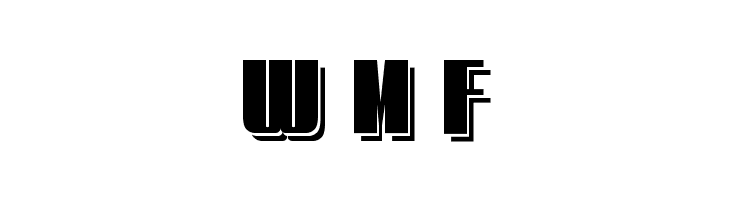 Typoline Demi Shadow  Free Fonts Download