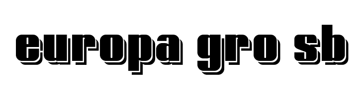 Typoline Demi Shadow  Free Fonts Download