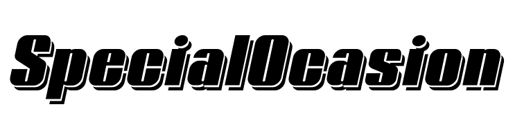 Typoline Demi Shadow Italic  Free Fonts Download