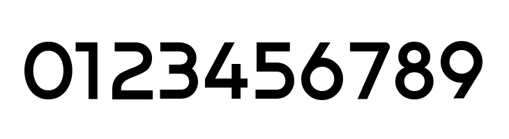 0123456789 Prestij Demo Bold Font