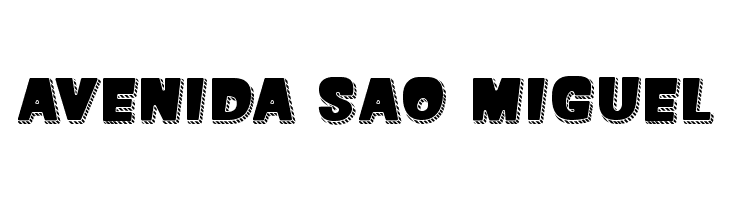 SUPER SEVEN Shadowed Demo  Free Fonts Download