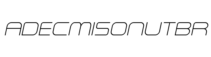 A-Space Thin Demo Italic  Free Fonts Download