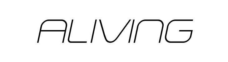 A-Space Thin Demo Italic  Free Fonts Download