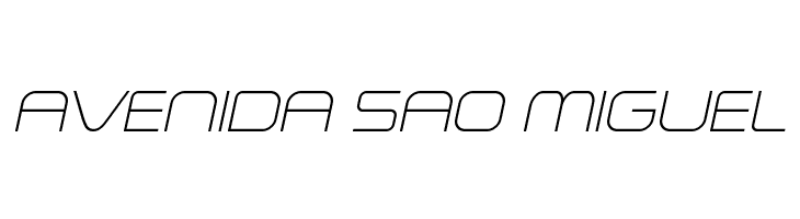 A-Space Thin Demo Italic  Free Fonts Download