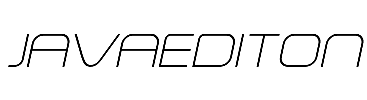 A-Space Thin Demo Italic  Free Fonts Download