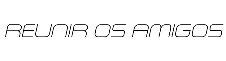 A-Space Thin Demo Italic  Free Fonts Download