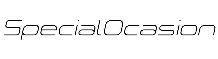 A-Space Thin Demo Italic  Free Fonts Download