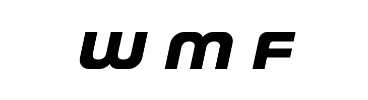 A-Space Black Demo Italic  Free Fonts Download