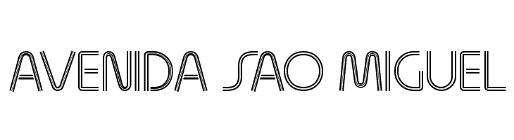 Quesat Striped Demo  Free Fonts Download