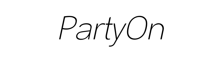 Malter Sans Thin Italic Demo  Free Fonts Download