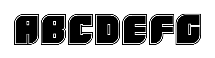 Boldie Outline  Free Fonts Download