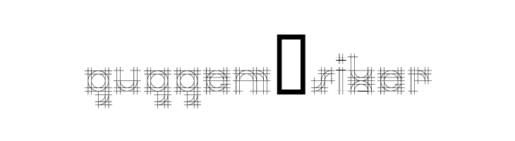 Bauhaus Sketch  Free Fonts Download