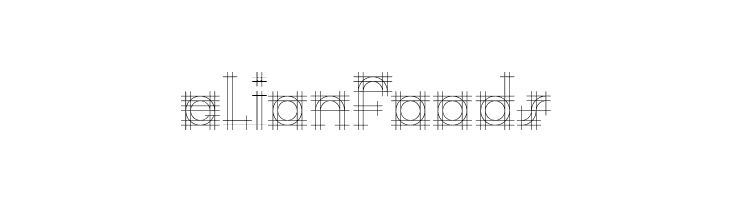 Bauhaus Sketch  Free Fonts Download