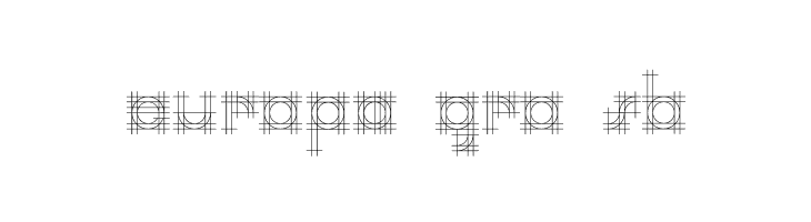 Bauhaus Sketch  Free Fonts Download