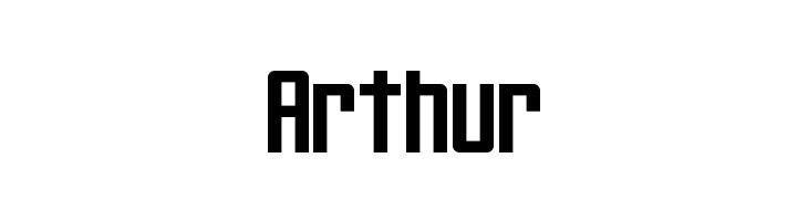 Arthur Digiform Font