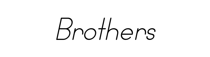 Wida Round Light Demo Italic  Free Fonts Download