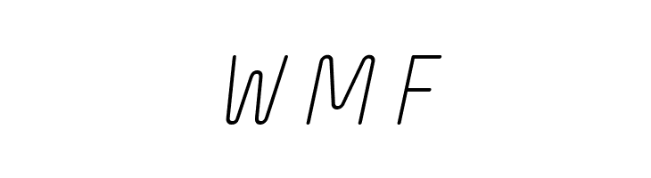 Wida Round Light Demo Italic  Free Fonts Download