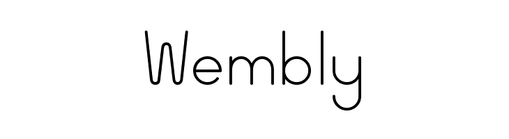 Wida Round Light Demo  Free Fonts Download