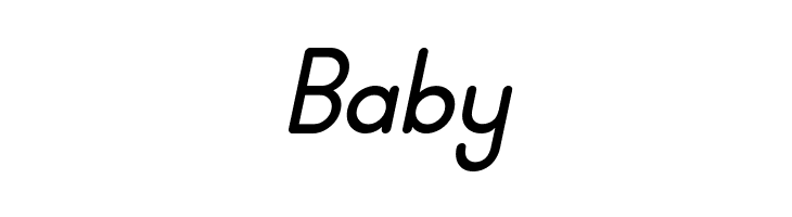 Wida Round Italic  Free Fonts Download