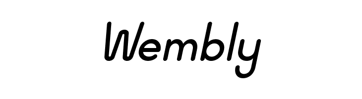 Wida Round Italic  Free Fonts Download