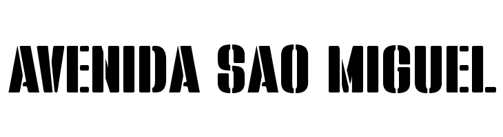 Bluefish STENCIL DEMO  Free Fonts Download