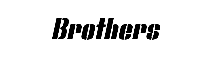 Bluefish STENCIL DEMO Italic  Free Fonts Download