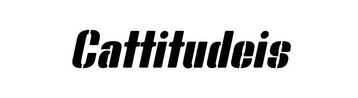 Bluefish STENCIL DEMO Italic  Free Fonts Download