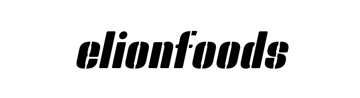 Bluefish STENCIL DEMO Italic  Free Fonts Download