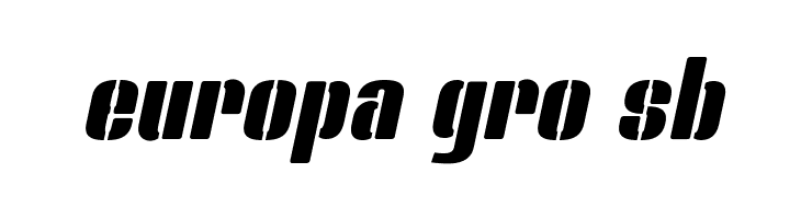 Bluefish STENCIL DEMO Italic  Free Fonts Download