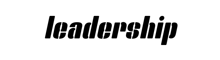 Bluefish STENCIL DEMO Italic  Free Fonts Download