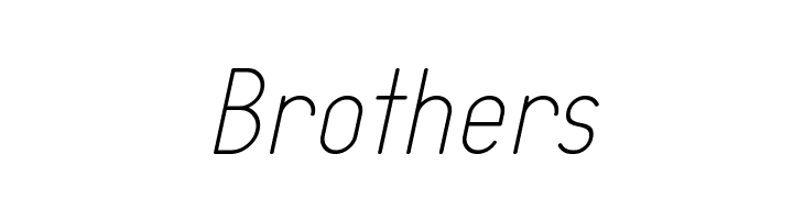 Typo Quik Thin Demo Italic  Free Fonts Download