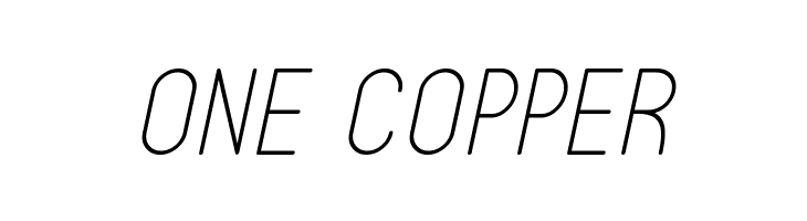 Typo Quik Thin Demo Italic  Free Fonts Download