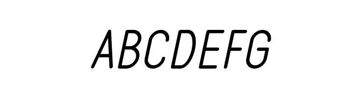 Typo Quik Light Demo Italic  Free Fonts Download