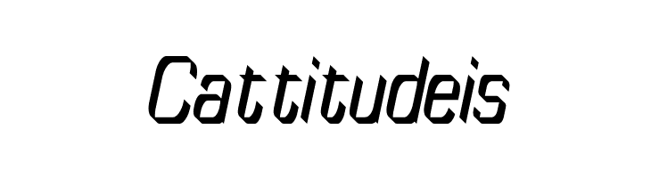 TinyPlate Italic  Free Fonts Download