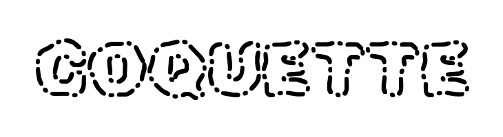 Dash Dot [BRK]  Free Fonts Download