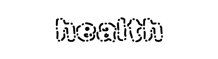 Dash Dot [BRK]  Free Fonts Download