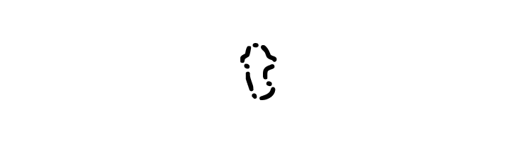Dash Dot [BRK]  Free Fonts Download