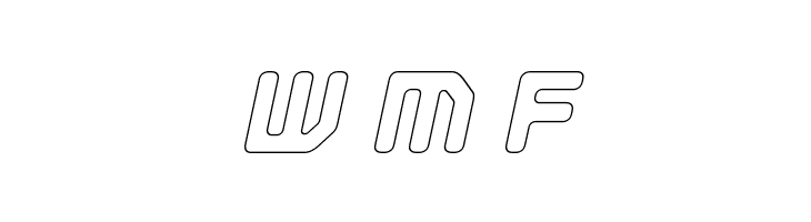 E4 Digital V2 Hollow Italic  Free Fonts Download