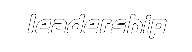 E4 Digital V2 Hollow Italic  Free Fonts Download