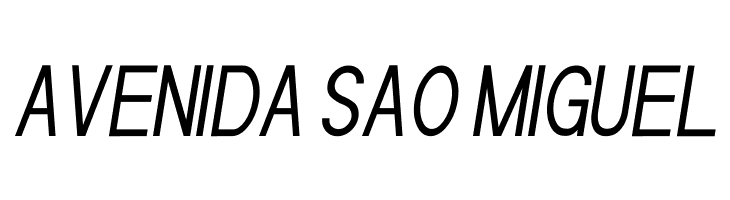 POE Sans Pro Ultra-Condensed Italic  Free Fonts Download