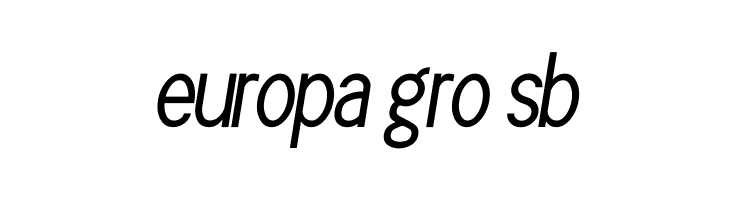 POE Sans Pro Ultra-Condensed Italic  Free Fonts Download